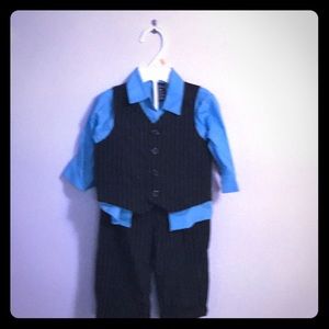 Dockers 3 Piece Pin Stripe Vested Suite